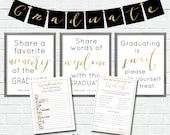 Graduation Party Decorations Printable Bundle Graduation - Etsy