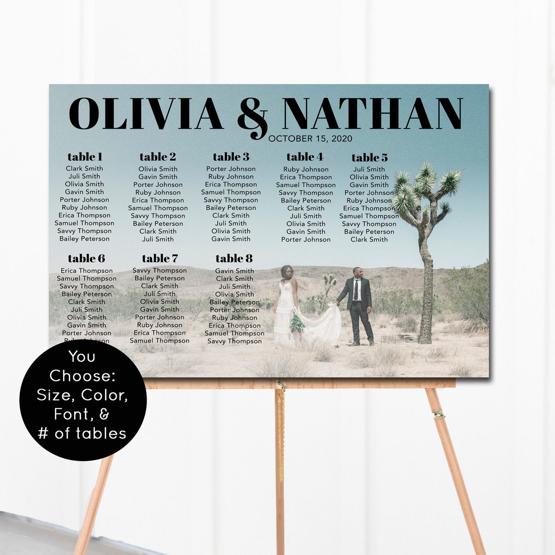Wedding Seating Chart Sign Wedding Decorations Seating Plan | Etsy