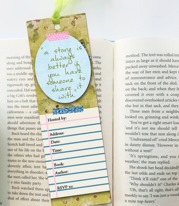 Book Club Starter Kit Book Group Printables Book Club Etsy