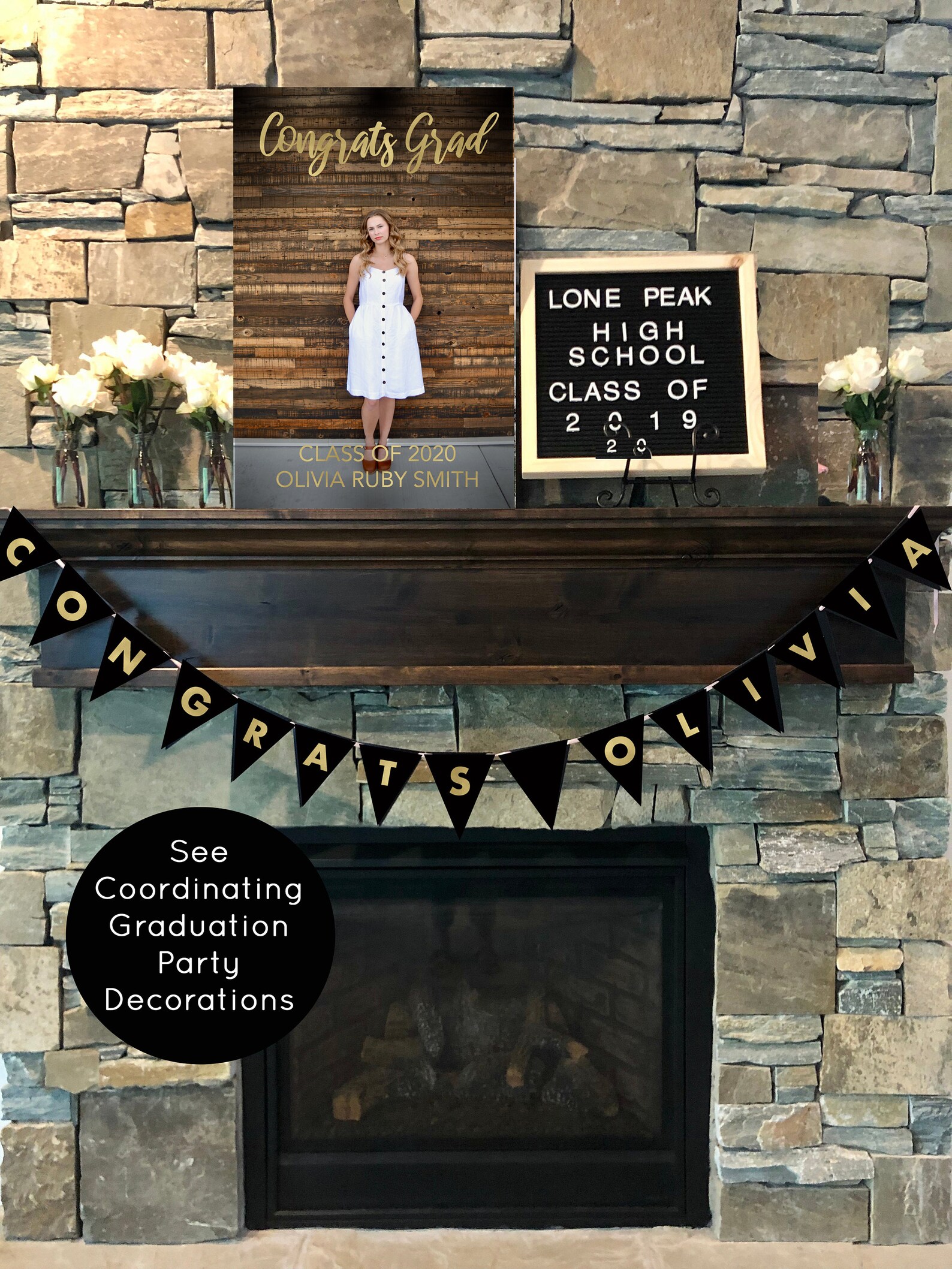 Religious Graduations Display Graduation Bible Verse Print, Graduation Party Decorations, Advice for ...
