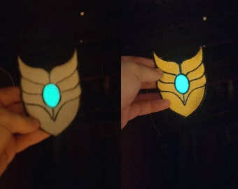 Glow in the dark Netflix and 80's She-Ra  Shield of protection Iron on Patches
