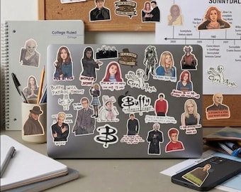 buffy the vampire slayer Glossy sticker sets
