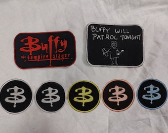 Buffy the vampire slayer Iron on Patches