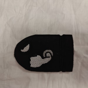 Super Mario Bros bullet-bill iron on patch