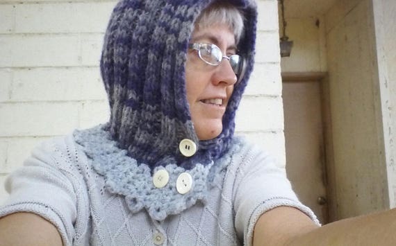 Yak & Alpaca Knit Hood/Cowl incredibly warm and | Etsy