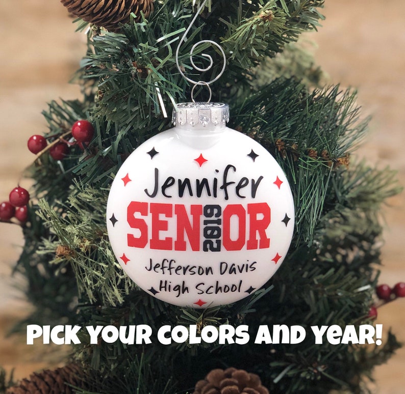 Senior Year Christmas Ornament 