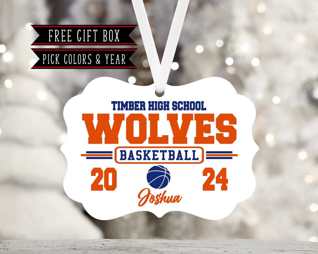 Basketball Personalized Ornament-basketball-sports-coach Gift-team Gift ...