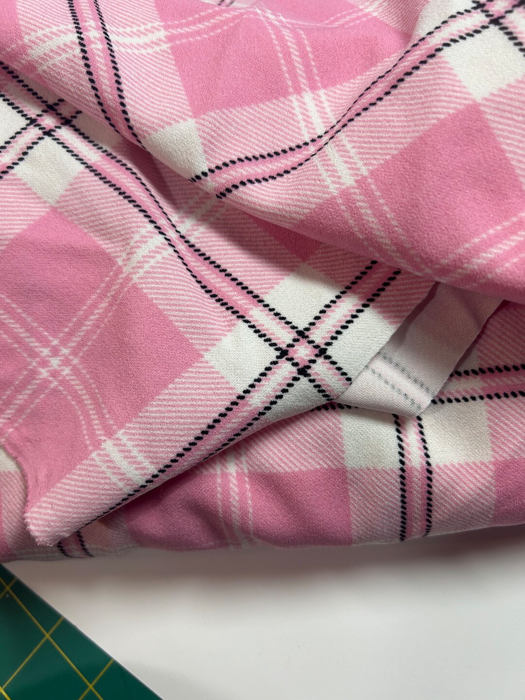 Bright Pink Stretch Polyester Crepe main image 1