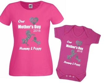 Our First 1st Mothers Day 2019 Mother/'s Day Baby Vest Bears Baby Grow Boys 575