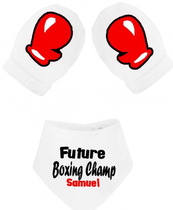 boxing glove scratch mittens