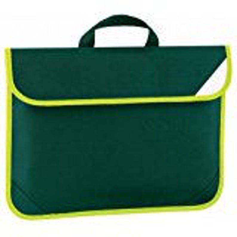 kids personalised book bag