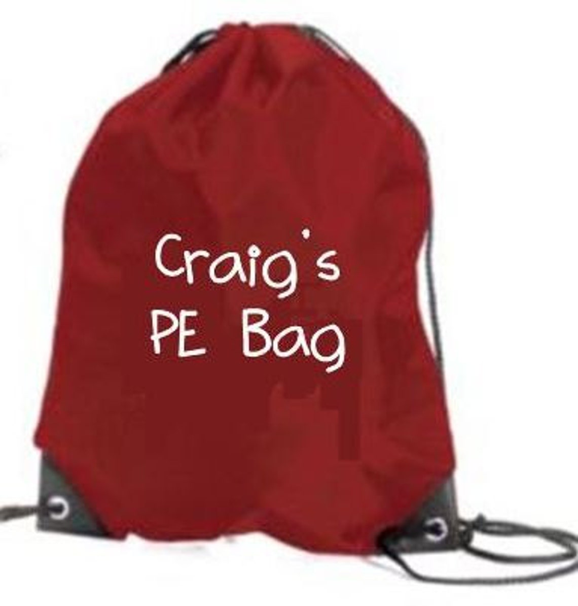 Personalised Kids Gym Bag School Bag Pe Bag Your Etsy UK