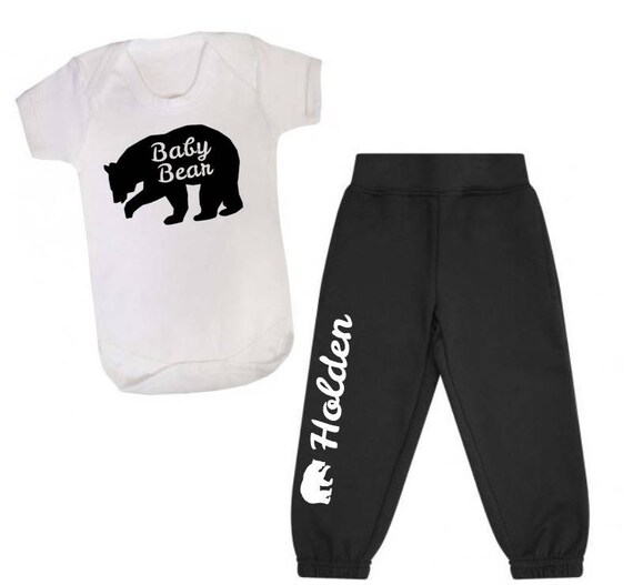 personalised baby boy tracksuit