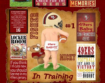 49ers baby blanket