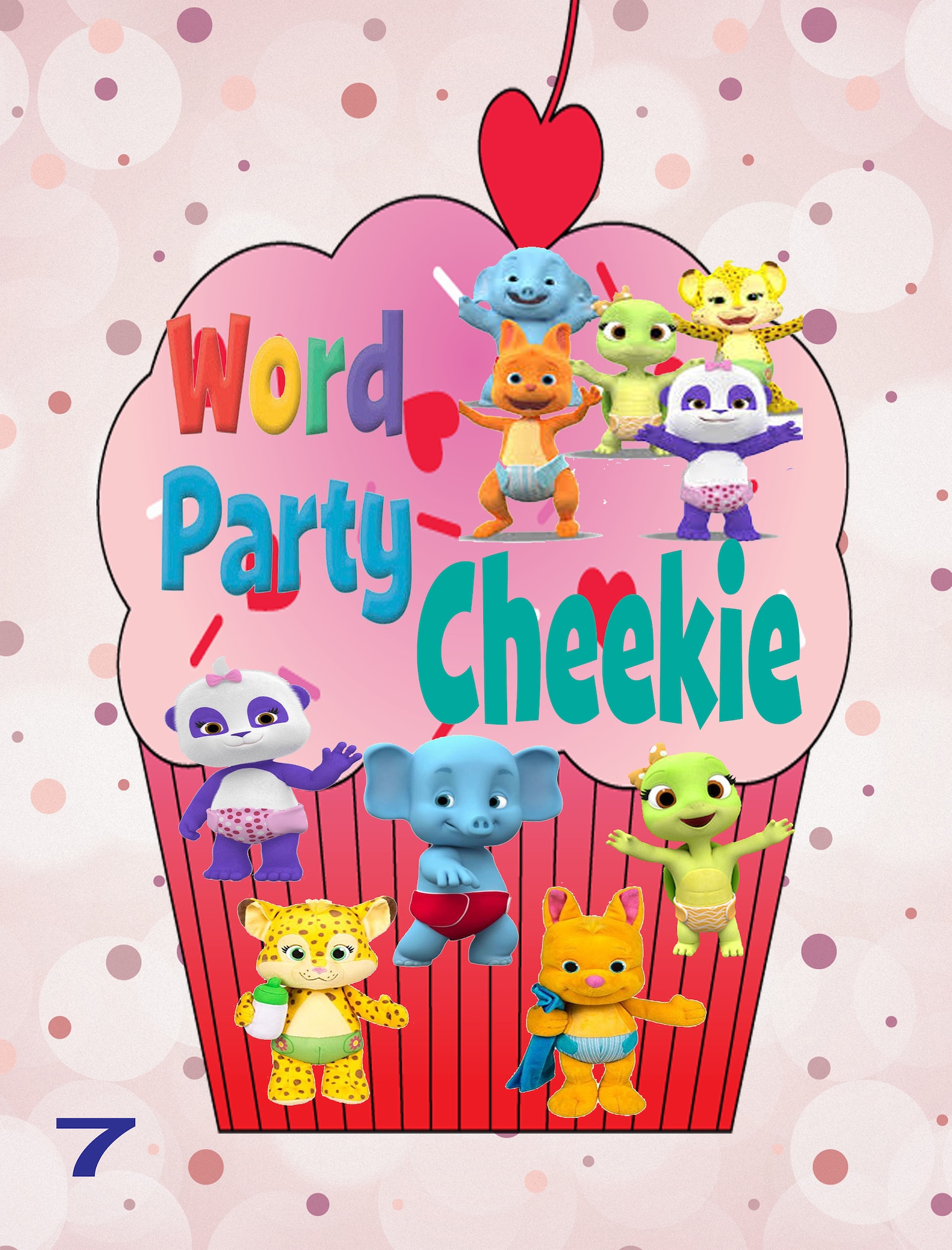 Word party blanket adorned with Bailey Franny Lulu Kip Etsy