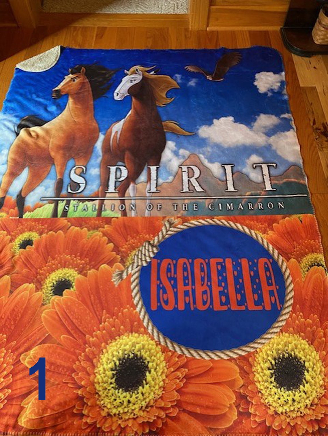 Spirit Stallion of the Cimarron blankets. Wrap up the little Etsy