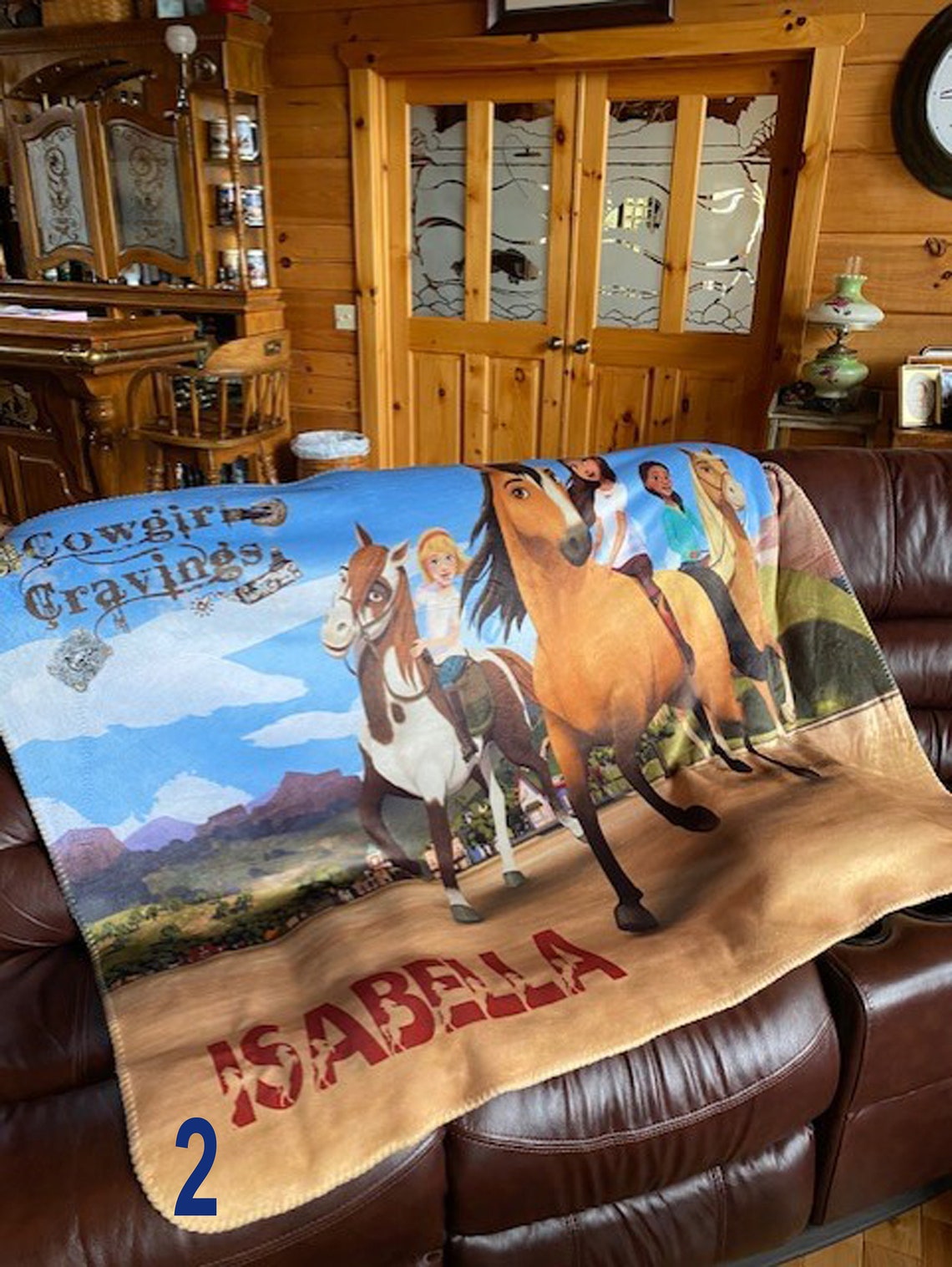 Spirit Stallion of the Cimarron blankets. Wrap up the little Etsy