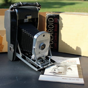 Polaroid Land 160 Camera in Box,Polaroid Land Camera Model 160,Old Polaroid Camera,Polaroid Land Camera,Old School Polaroid Camera,Model 160