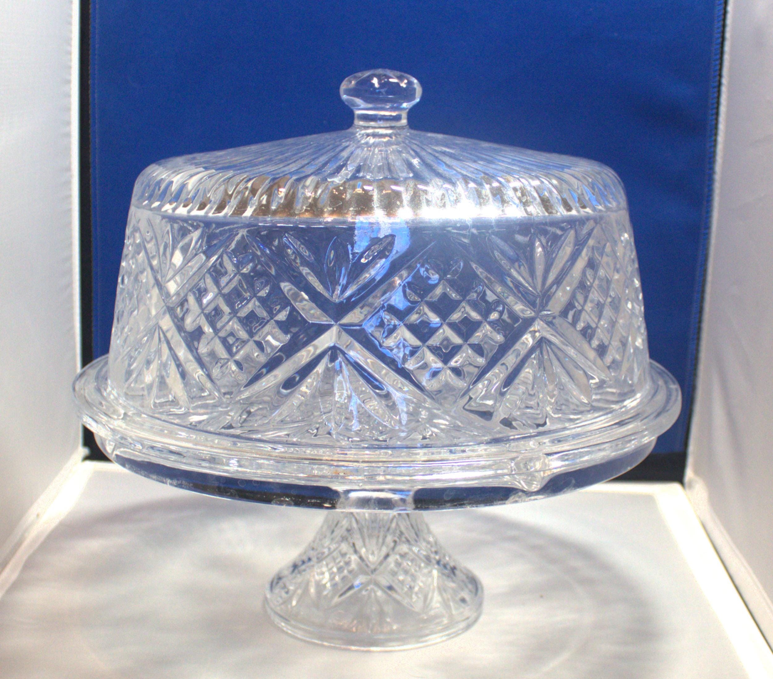 Crystal cake stand vintage - Etsy 日本
