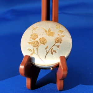 Dorsett Fifth Avenue Compact,Butterfly Compact,Antique Ladies Compact,Butterfly Ladies Compact,Compact Mirror Vintage,Mirror Powder Compact,
