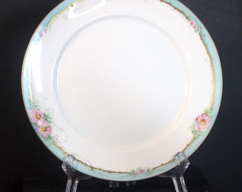 9 Salad Plates,Dessert Plates,Czechoslovakia China,Czechoslovakia,Hand Painted China,Bohemia China,China Dishes,Salad Plate,Dessert Plate