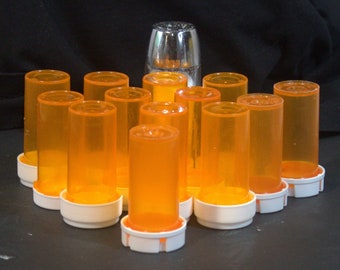 Empty 3t x1w Size Pill Bottle,Empty Pill Bottles Screw Lid,Empty Pill Bottles,Empty Prescription Bottles,Survival Kit Bottles, Empty Bottles