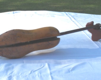 Antique Wood Shoe Form,Wood Shoe Stretcher,Antique Shoe Stretcher,Antique Wood Metal Shoe Tree,Wood Shoe Tree,Split Wood Shoe Stretcher Tree