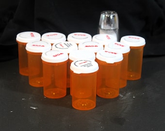 Empty 3t x1.5w Size Pill Bottle,Empty Pill Bottles Snap Lid,Empty Pill Bottles,Empty Prescription Bottle,Survival Kit Bottles, Empty Bottles