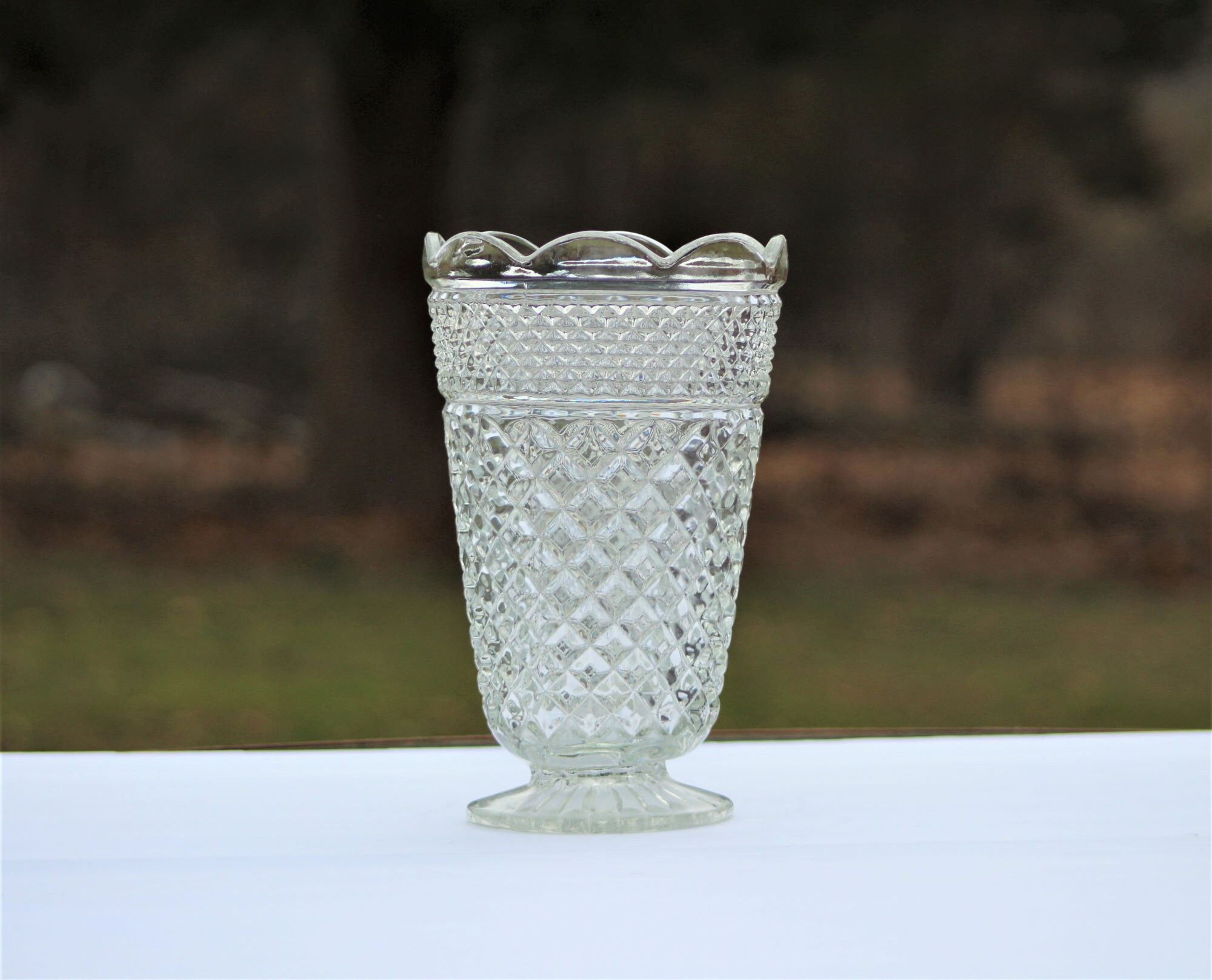 Anchor hocking vase - Etsy 日本