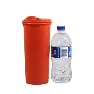 Recipiente redondo do jarro do suco de laranja tupperware com tampa da aleta #262-4, jarro do suco de laranja #262, jarro do quarto, jarro do quarto
