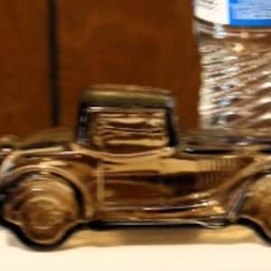 Avon Car Bottle, Sterling Six After Shave, Amethyst Color, Glass Car Bottle,Sterling Six Spicy, Avon Collection,Avon Decanter Car,Glass Car