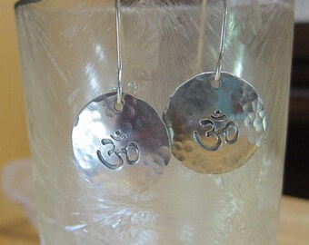 Om symbol earrings