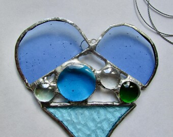 stained glass heart