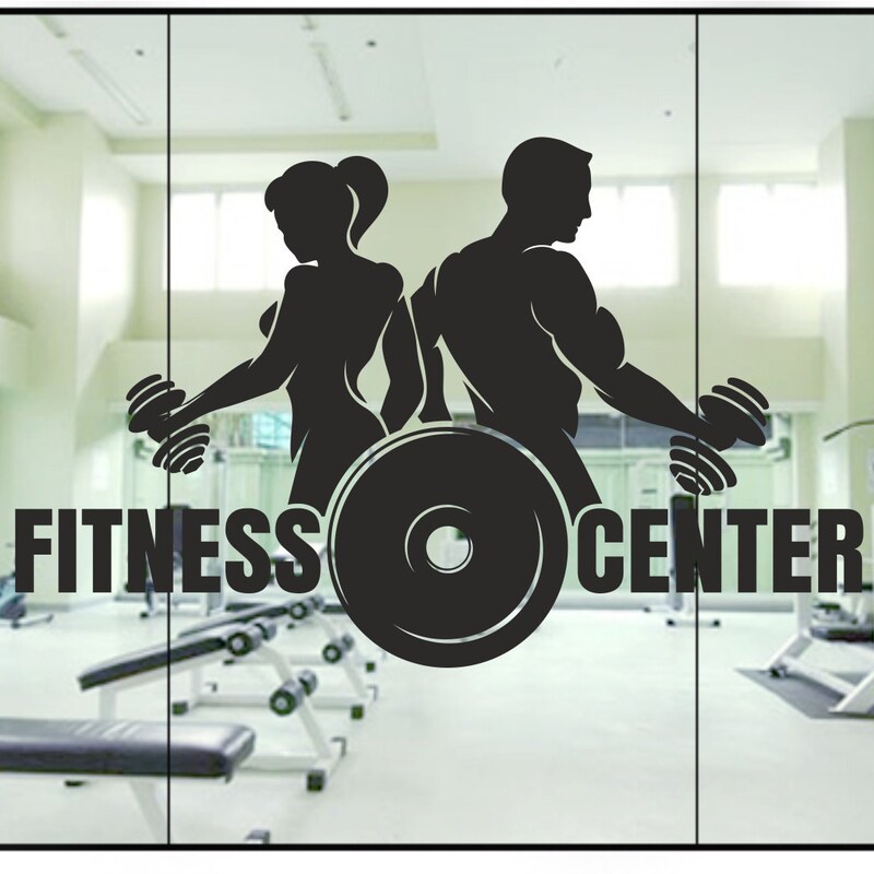 Fitness Center Mural - Etsy