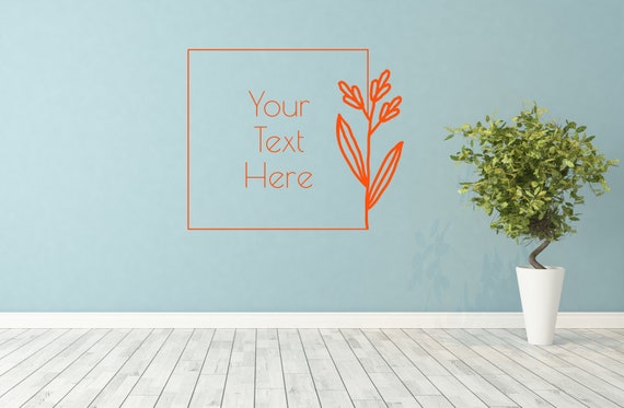 Custom Florist Flower Garden Centre Shop. Wall/Window Shop art, vinyl decal sticker. Various colours and size options.(#297)