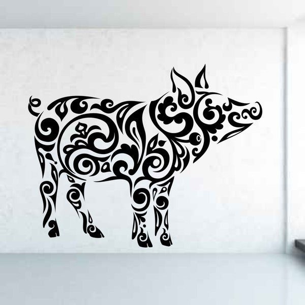 Tribal Wall Decal Etsy
