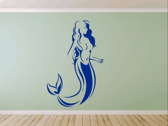 Mythical Mermaid Wall Sticker Decal (*72)