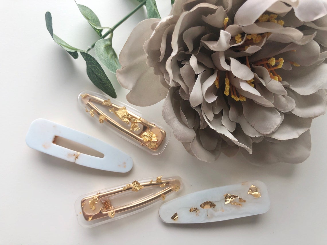 Set of Custom Colour Hair Clips large hair clips Curly hair Etsy