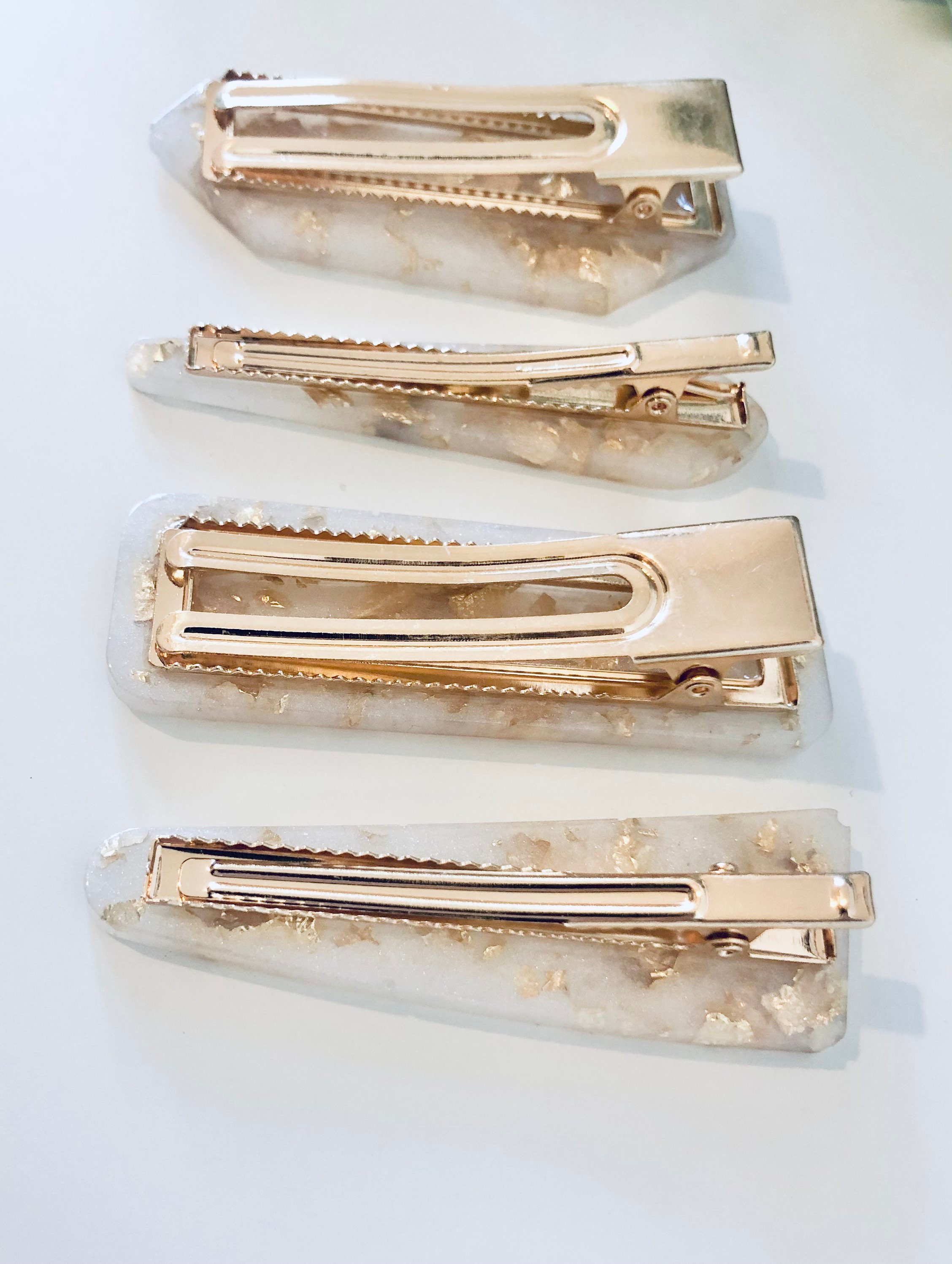 Large hair clips unique shaped hair clips Curly hair clips Etsy