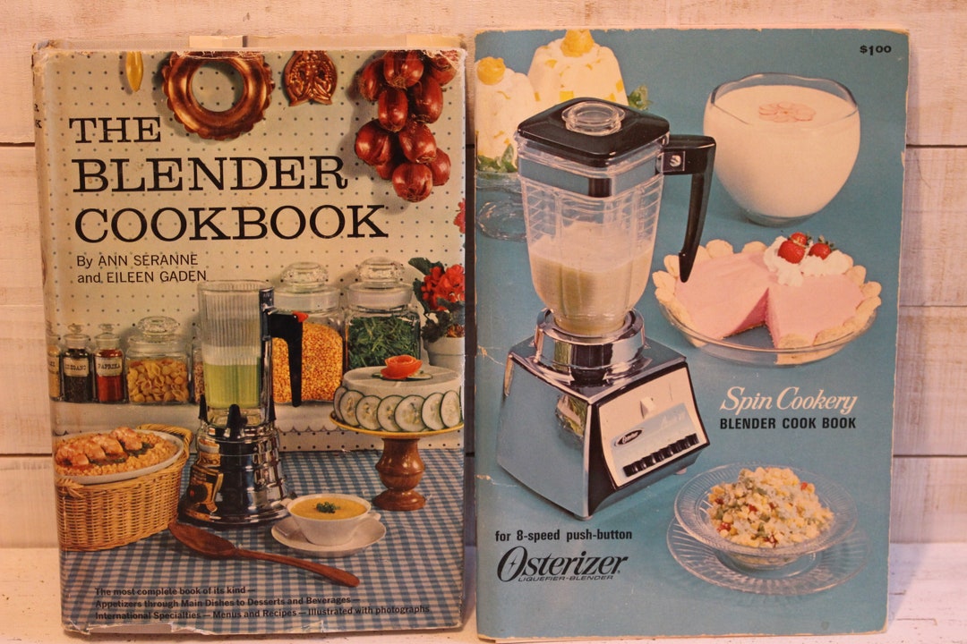 2 Vintage Blender Cookbooks the Blender Cookbook by Ann Etsy
