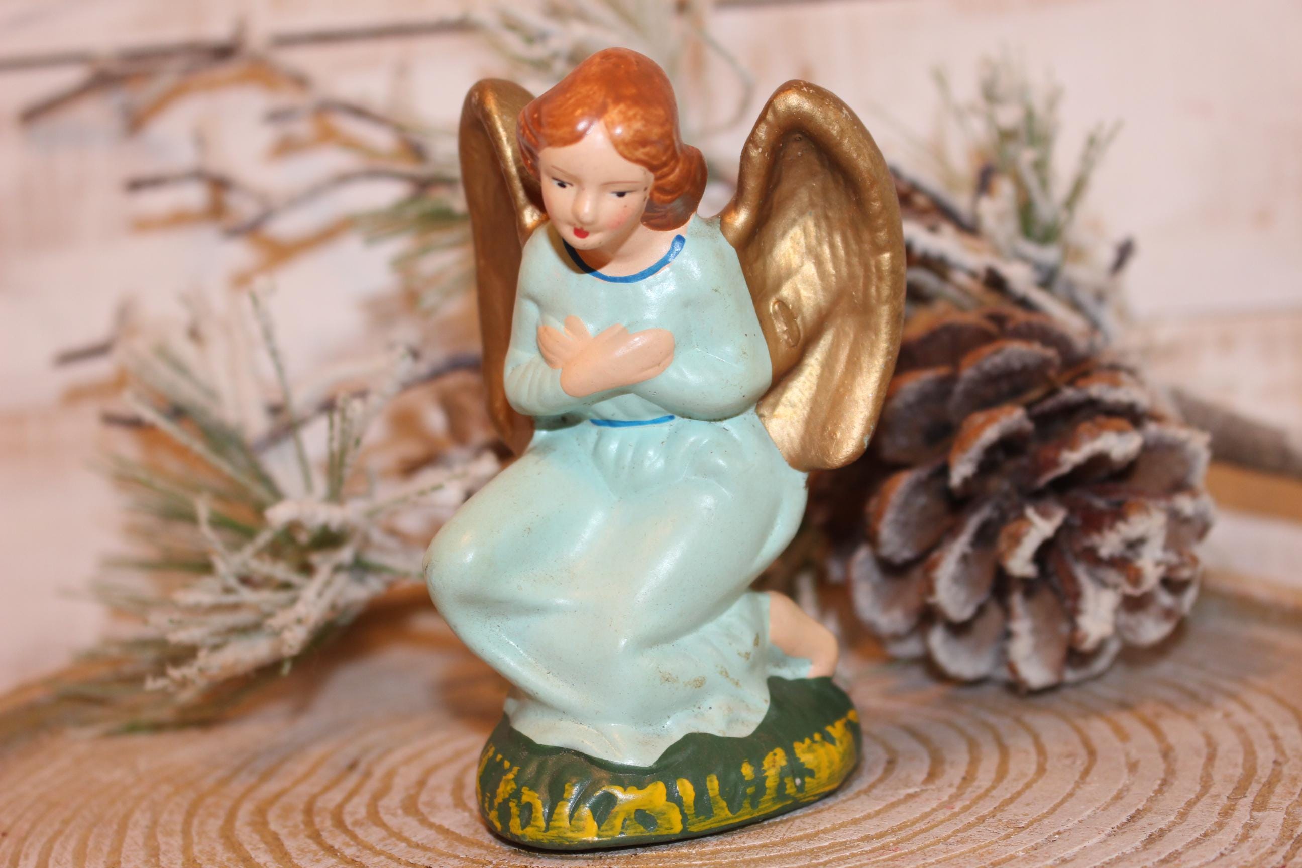 Vintage Angel Figurines Japan - Etsy
