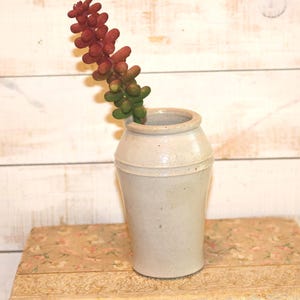 Small 19th Century Slat Glaze Stoneware Jar/Pot