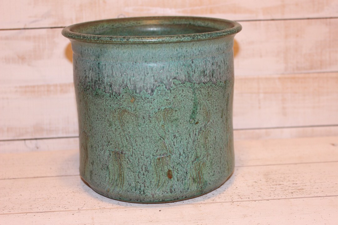 Vintage Orcas Island Studio Pottery Crock/vase Artist Signed Pacific