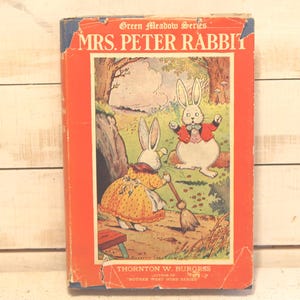 Mrs. Peter Rabbit, 1940's Edition - Classic Children's Book