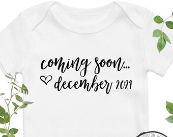 Schwangerschaftsankündigung Onesie®: Kommt bald Baby offenbaren