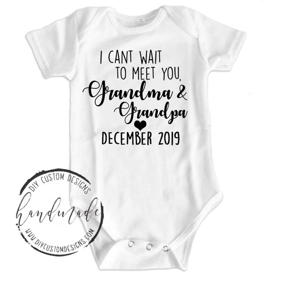 grandparents baby onesie