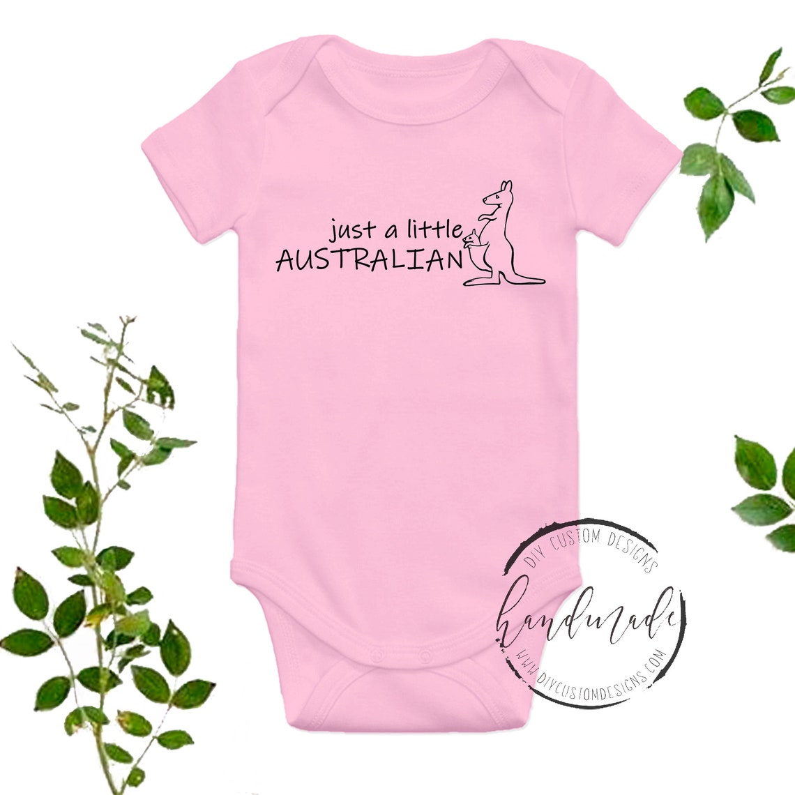 Just a Little Australian Onesie® Aussie Onesie® Kangaroo Baby Etsy