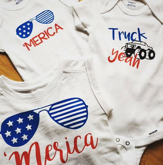 merica baby onesie