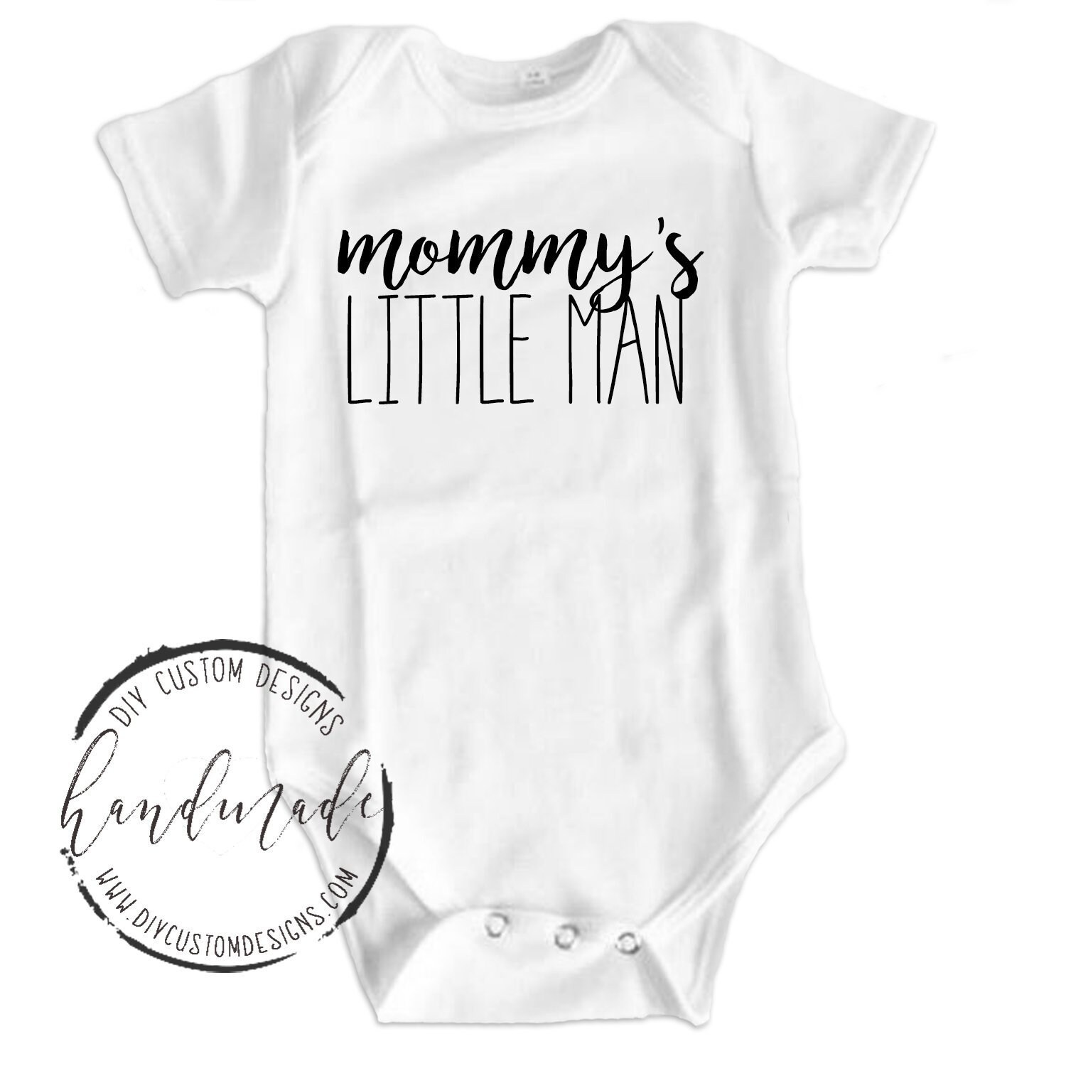 little man baby outfit