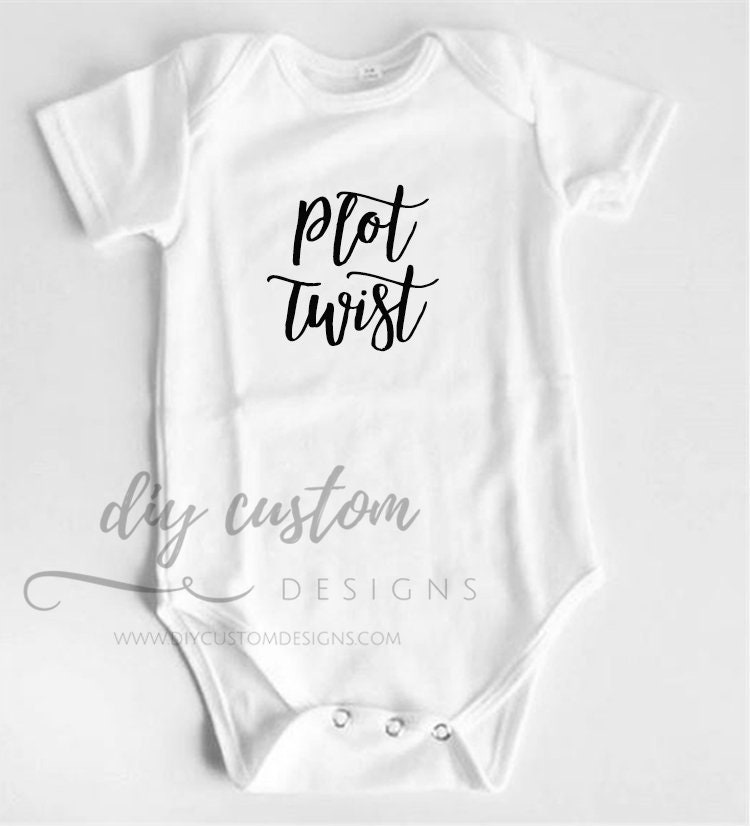 plot twist onesie